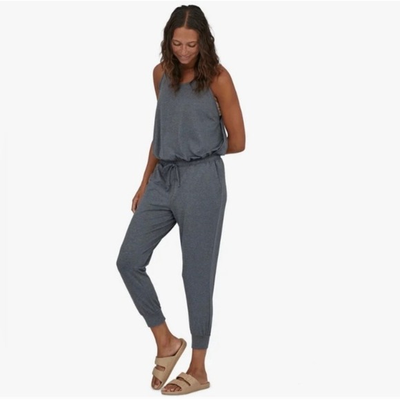 Patagonia Pants - Patagonia Women's Seabrook Gray Sleeveless Jumpsuit Size XS
